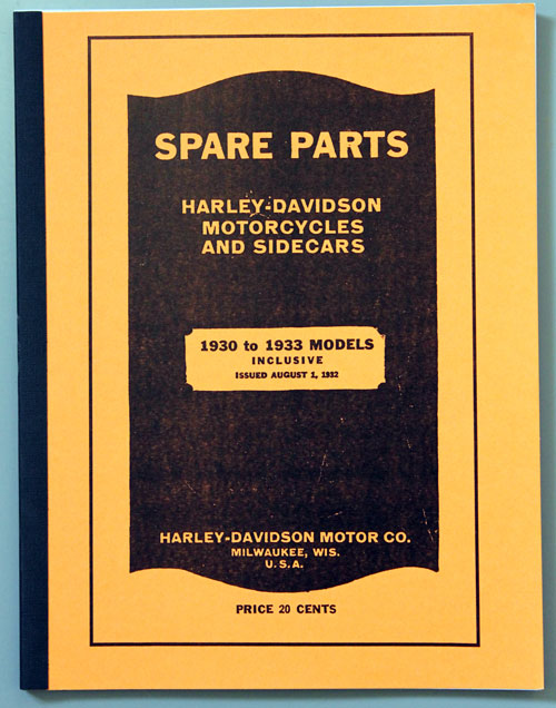 1932 Accessory Catalog