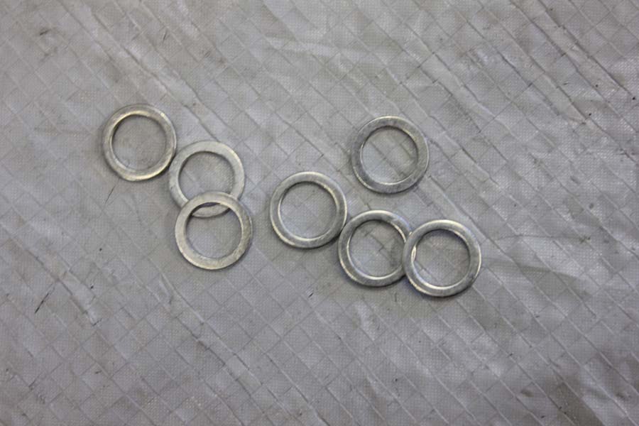 0340-CAW Cadmium 7 Piece Washer Kit