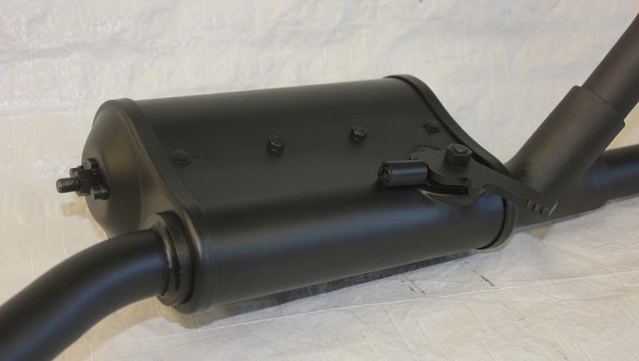 1001-15 Muffler Body and Bypass