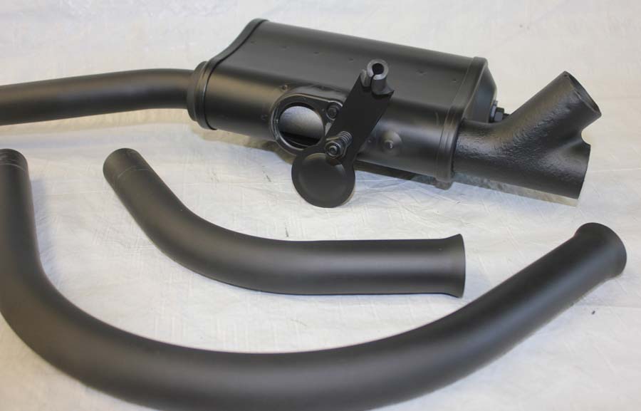 1001-20 Muffler inlet pipe casting