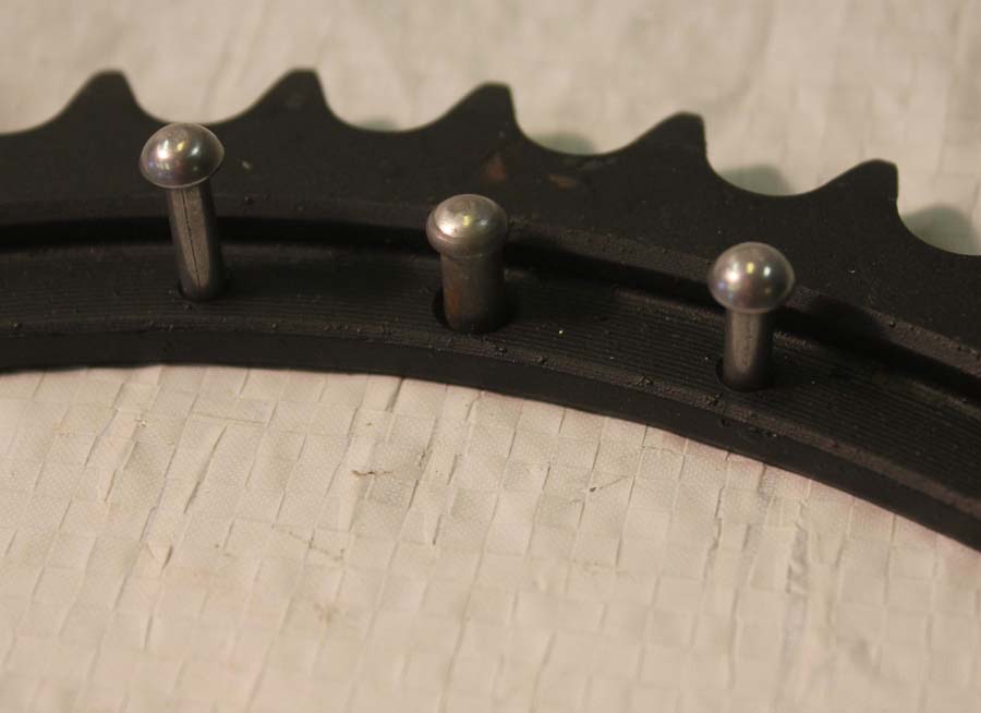 2049-30 Rear sprocket 51T with rivets