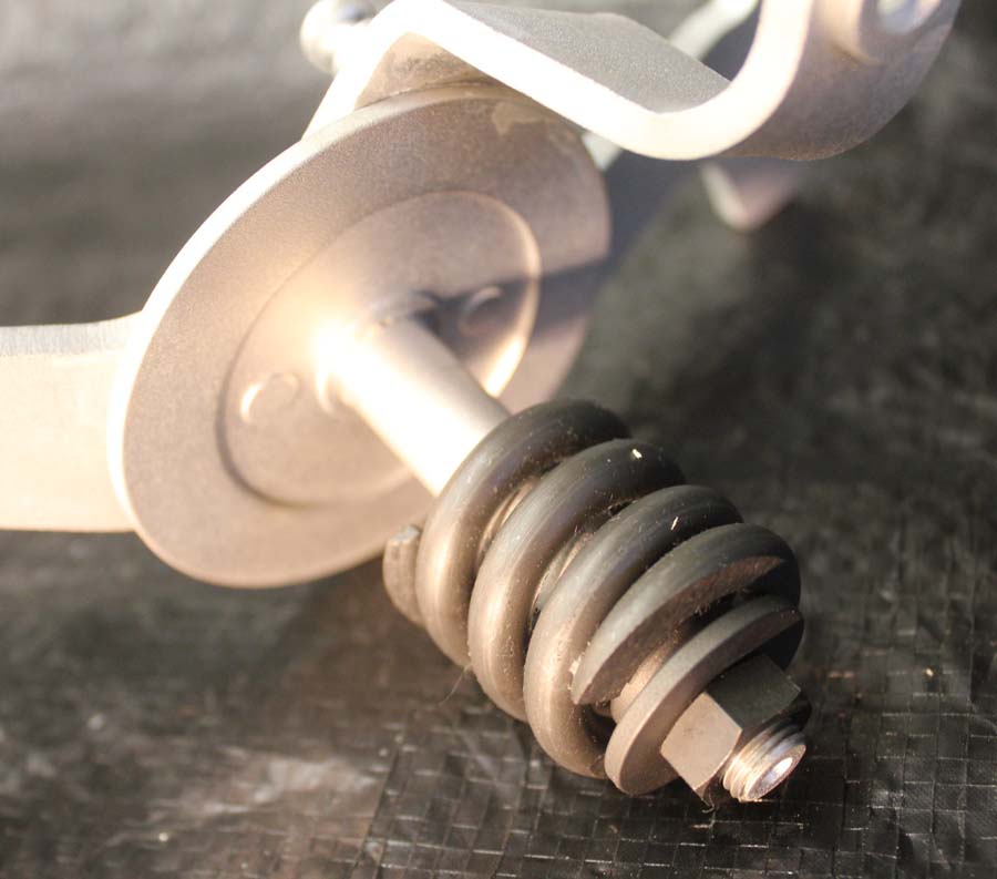 2408-30 Foot Clutch lever with optional spring kit