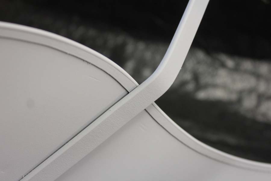 3703-36 Front Fender Rolled Edge Valance