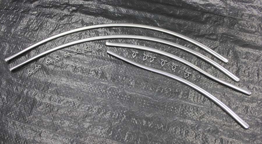 3715-39 Rear Fender Trim kit