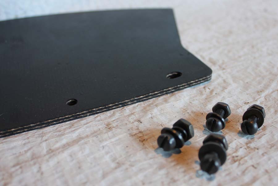 3757-26 mud flap with hardware