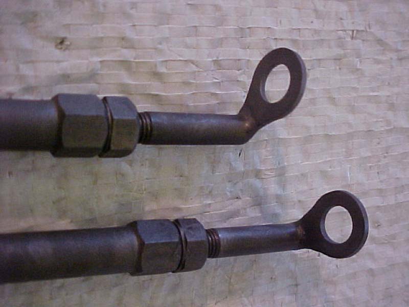 4982-25 lamp bracket brace ends and lock nuts