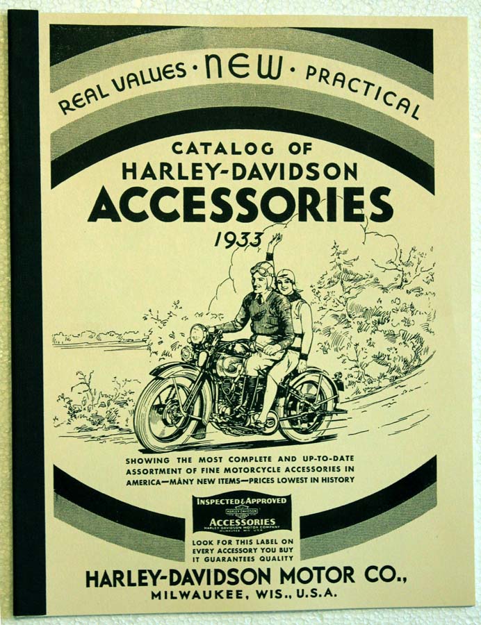 1927-1931 Harley-Davidson Spare Parts Catalog For Motorcycles & Sidecars 