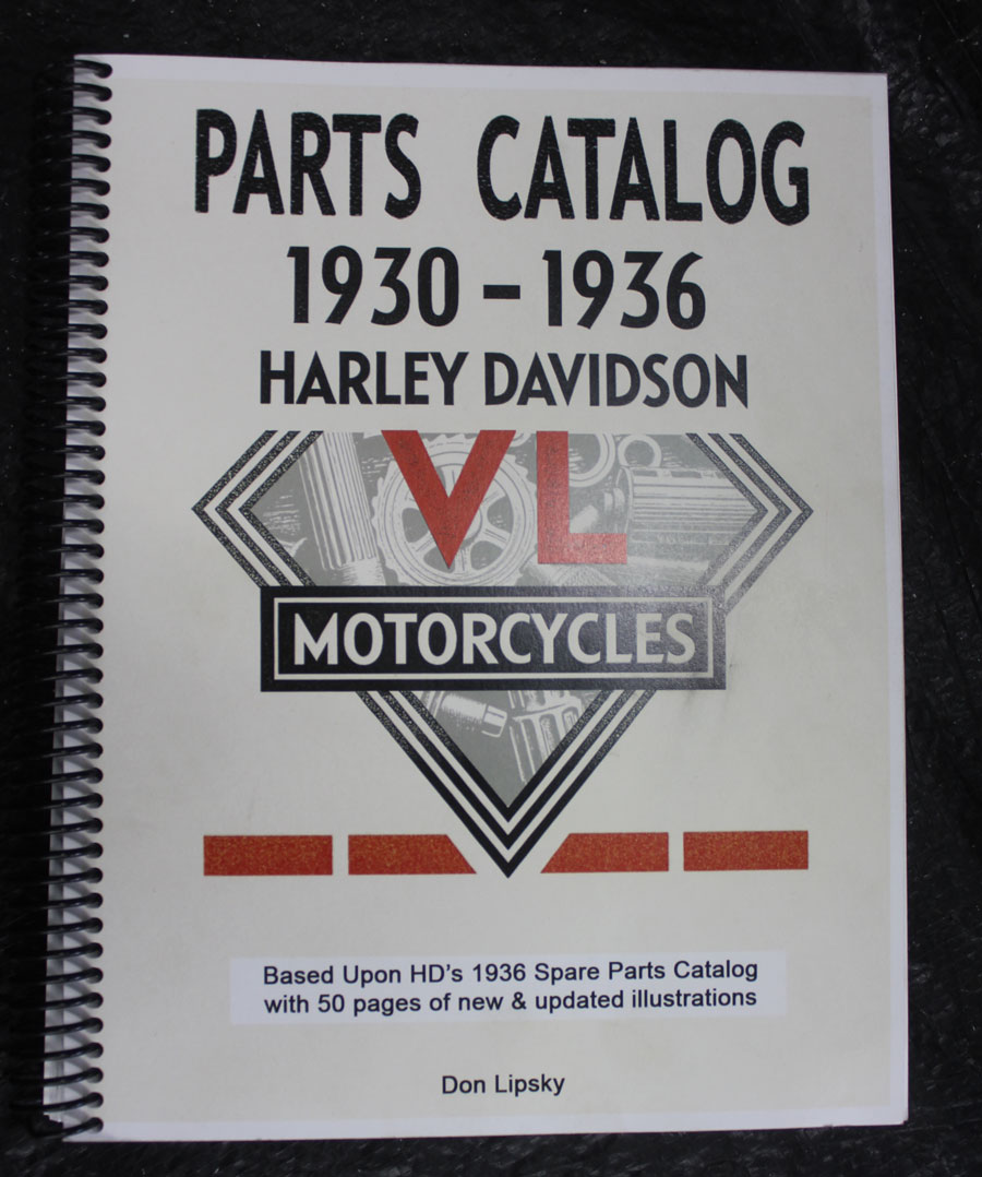1930-1936 HD Parts Catalog / Lipsky