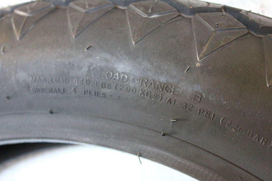 Diamond Tread - Load Rating